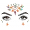 Diamond crystal stickers, tattoo stickers, hair rhinestone stickers, adhesive rhinestone stickers, resin stickers, forehead stickers, face stickers