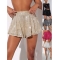 European and American style women's sequined shorts and skirts