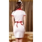 Taste uniform The nurse with transparent gauze reality anchorwoman sexy lingerie in Europe and America uniform temptation