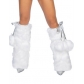 Christmas clothing accessories Christmas white hair gloves