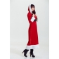 European Christmas dress red Christmas dress role - playing uniforms temptation party