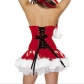 New Arrival Santa Cosplay Suit Sexy Christmas Costume Dress with Hat