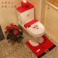 Christmas decorations Christmas supplies Santa Claus toilet sets Christmas toilet