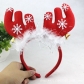 Christmas antlers adult children headband headdress headdress ornaments