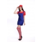 The new Super Mario skirt skirt Mario clothing plumbers stage