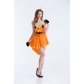 Sling pumpkin Peng Peng skirt stage equipped with small devil performance party service role-playing services