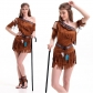 Indian tribes princess clothing role - playing clothing uniforms temptation performance service