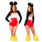 Mickey Mouse Animal Uniform Set Cosplay Clothing Game