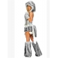 Halloween costume role-playing plush wolf fur clothing uniforms temptation