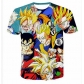 Cartoon logo T-shirt One Piece Naruto Pokemon 3D printed short-sleeved short-sleeve wholesale POREMON