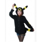 Women 3D Cartoon Animal Hoodies Costume Totoro Men Pokemon Pikachu with Ears Face Eyes Sweatshirt Jacket Hoodies with Zip Hood