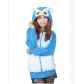 Women 3D Cartoon Animal Hoodies Costume Totoro Men Pokemon Pikachu with Ears Face Eyes Sweatshirt Jacket Hoodies with Zip Hood