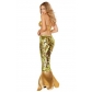 In 2015 the new sequins sparkled fission mermaid evening dress Halloween costumes wholesale