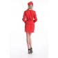 Adult Virgin Style Air Hostess Cabin Crew Fancy Dress Costume Ladies Womens