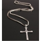Toledo same paragraph clavicle chain speed and passion cross necklace