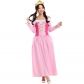 Pink fairy princess dress theme clothing costume party dress cosplay