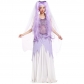 Halloween Dinner Tee dress purple dress offbeat bridal wear Halloween costumes stage