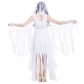 2016 New tassel Bai Wuchang Halloween zombie ghost white bride