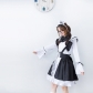 2016 New lovers black and white maid outfit cosplay anime maid clothes