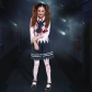 Halloween Horror Halloween bloody bloody student uniforms temptation adult female students loaded