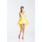 Belle yellow princess fairy tale princess dress party clothing exports