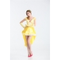 Belle yellow princess fairy tale princess dress party clothing exports