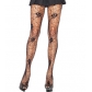 Black Sexy Skull Pantyhose Socks