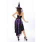 The witch plays the costume stage game role play witch demon equipment