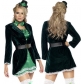 Temptation stage game performance clothing green Christmas clothing