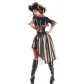 Sexy Pirate Dress Up Queen Dress Up Role Play Fun Uniforms Halloween Costume