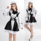 Angel Princess Long Sleeve Princess Dress skirt black and white maid