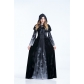 2016 new long hooded witch demon role-playing Halloween witch suits