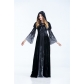 2016 new long hooded witch demon role-playing Halloween witch suits