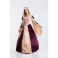 2016 New Halloween Cosplay medieval European luxury court costume queen