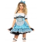 2016 the new European and American fairy tale blue Alice princess