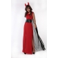 2016 New Red Devil Vampire Costume Halloween