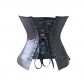 New arrive European Waist Training Imitation leather Corset Sexy Women Waist Cincher Slimming Shapewear steampunk