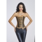 New arrive European Waist Training Imitation leather Corset Sexy Women Waist Cincher Slimming Shapewear steampunk