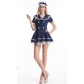 Hot pin-up black sailor costume for lady
