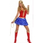 Hot sexy dresss wonder women costume