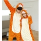 Hot winter animal suits pajamas sleeping wear flannel plus size unisex