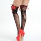 Legs lace lace knees cute bow high tube stockings