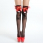 Legs lace lace knees cute bow high tube stockings
