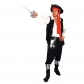 Captain Jack Pirates of the Caribbean clothing adult male pirate performance clothing