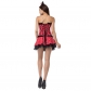 2017 new body sculpting clothing red wave point Mickey clothing Halloween party party role play Mickey