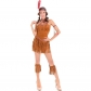 Adult Indian costume cosplay primitive casual clothing tassel