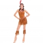 Adult Indian costume cosplay primitive casual clothing tassel