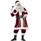 Santa Claus clothing adult male high-grade thick clothing high-end Christmas clothes