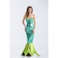The new blue mermaid clothing sub - code game uniforms mermaid princess