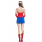 Superman Costume Halloween COS Apparel American Comics Superman Womens Heroic Costume